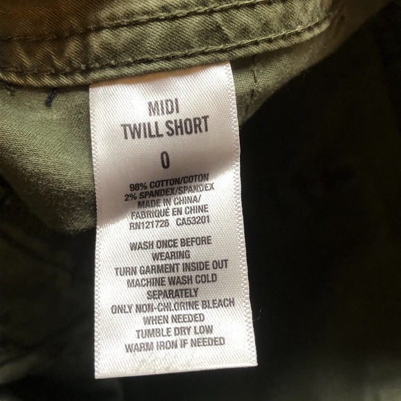 Olive Jean Shorts - Picture 4 of 5